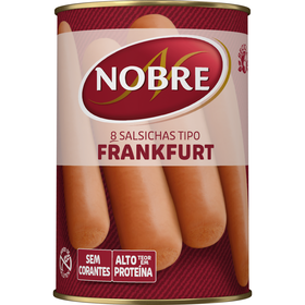 Salsichas Frankfurt Originais em Lata 8 un Nobre