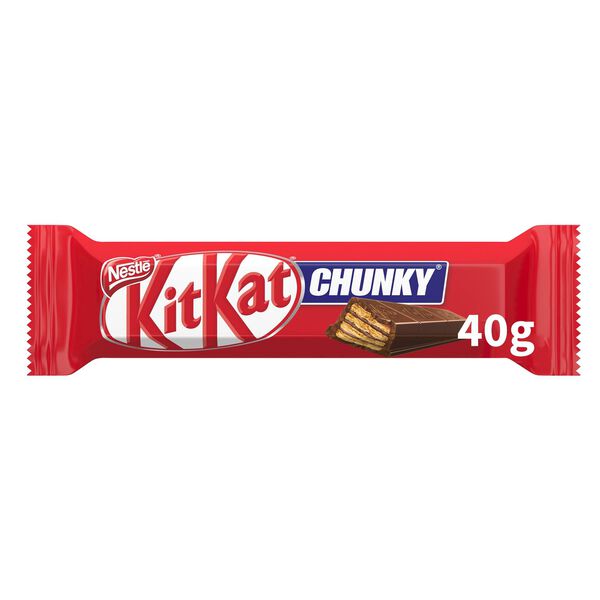 Snack de Chocolate de Leite Chunky Kit Kat