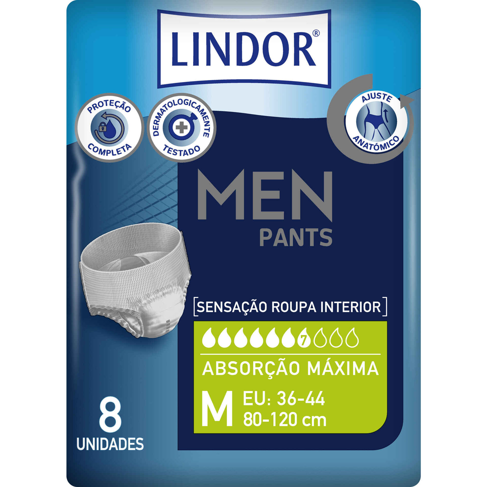 Cuecas Incontinência M