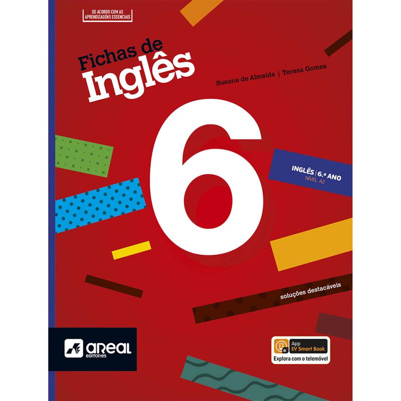 Fichas de Inglês - Nível A2 - 6.º Ano de Areal Editores