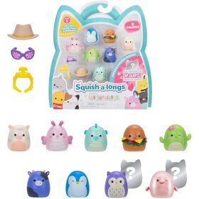 Squishalongs - Pack 8 Figuras