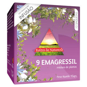 Infus&atilde;o N&ordm;9 Emagressil Saquetas Ra&iacute;zes da Natureza