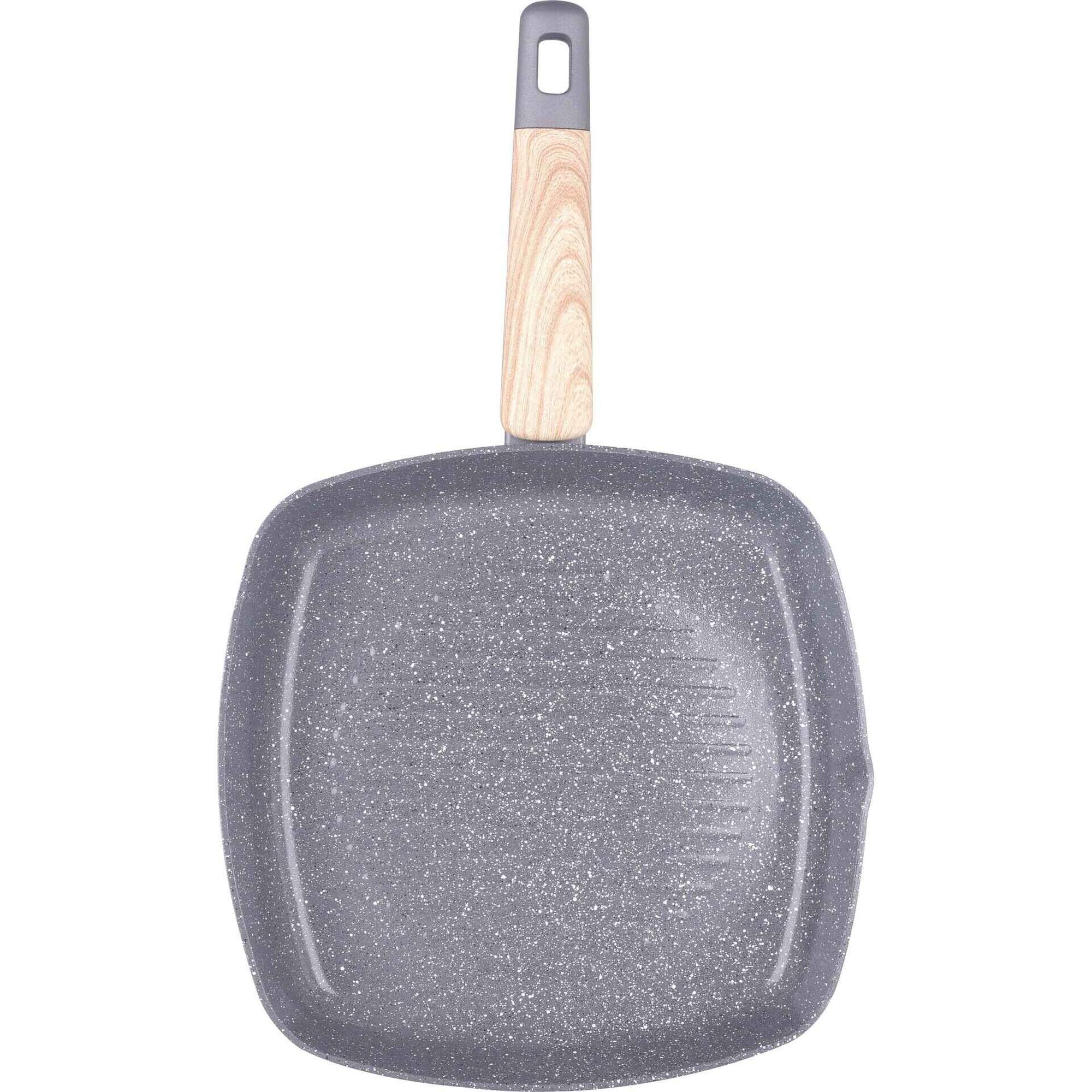 Grelhador Alum&iacute;nio 26x26cm Ceramic Stone