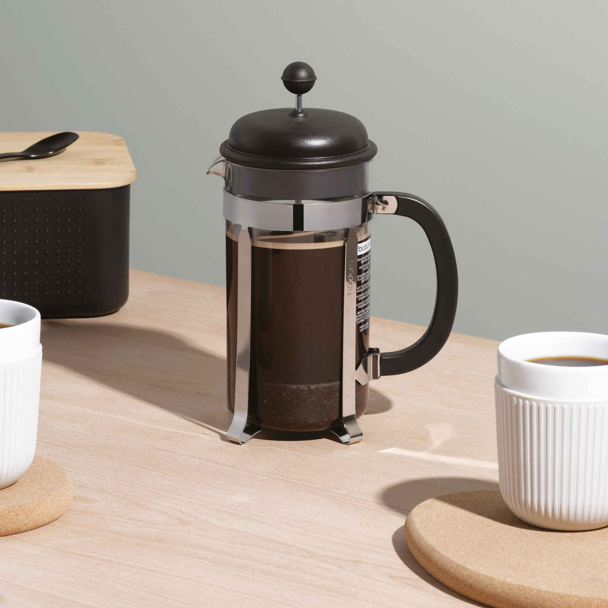 Cafeteira Prensa Vidro Caffettiera