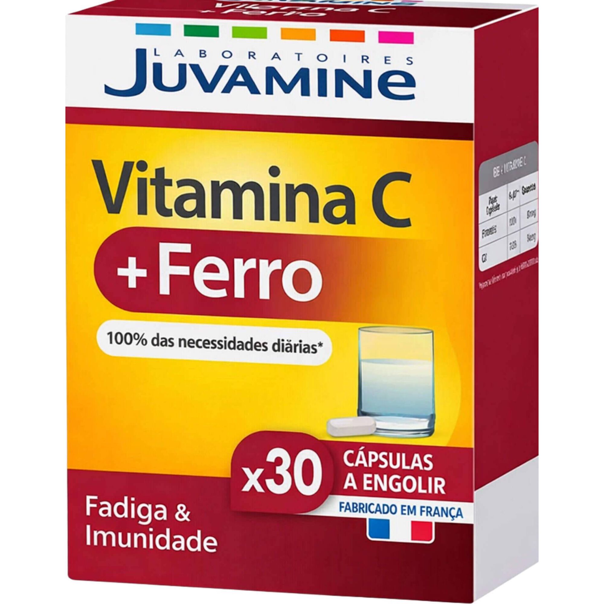 Vitamina C + Ferro Juvamine