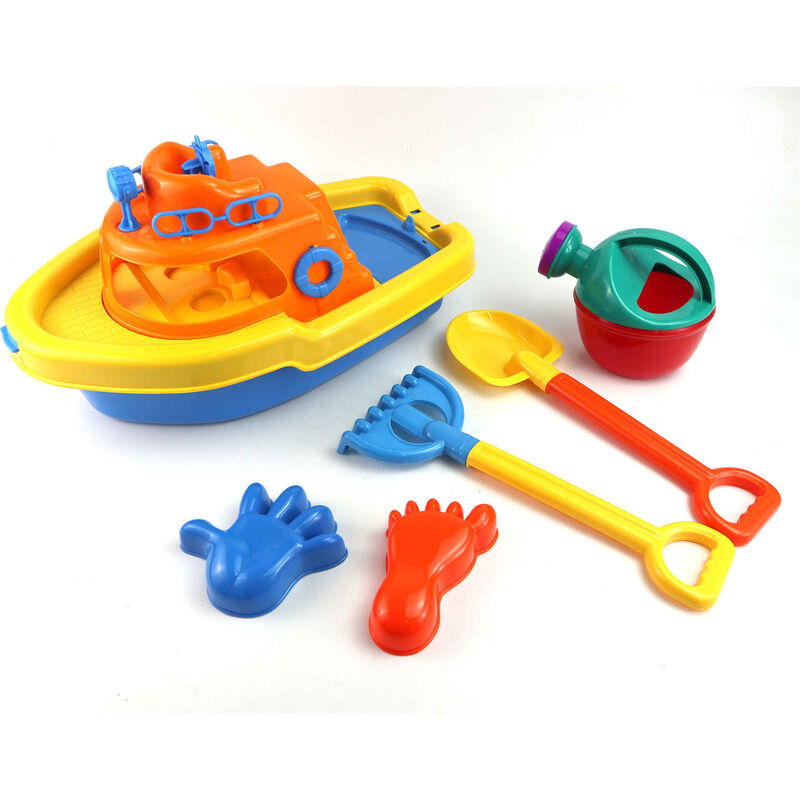 Zoko - Barco e Acessórios com 6 Peças