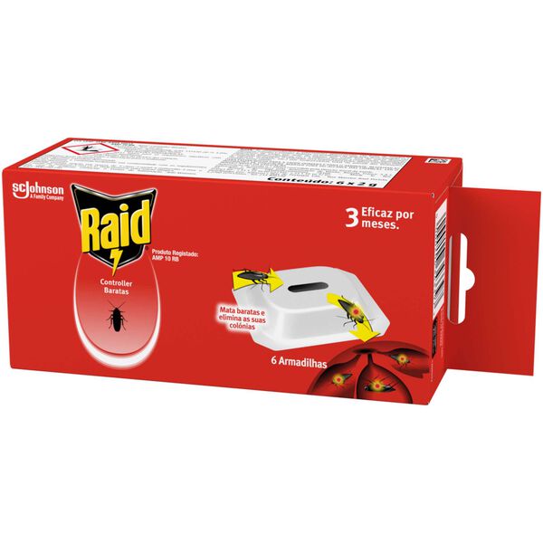 Inseticida Baratas Armadilhas Raid