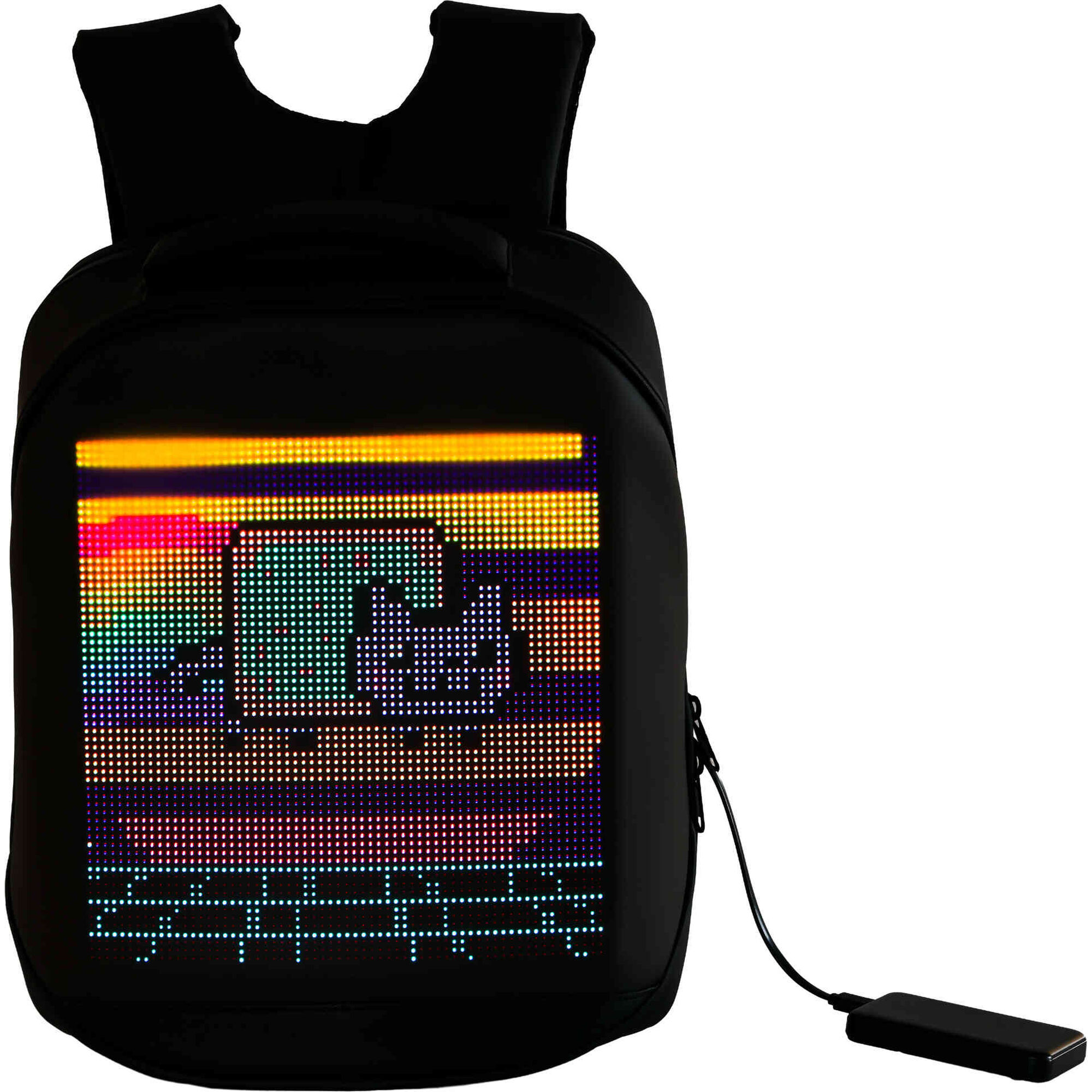 Mochila LED com Powerbank Note!