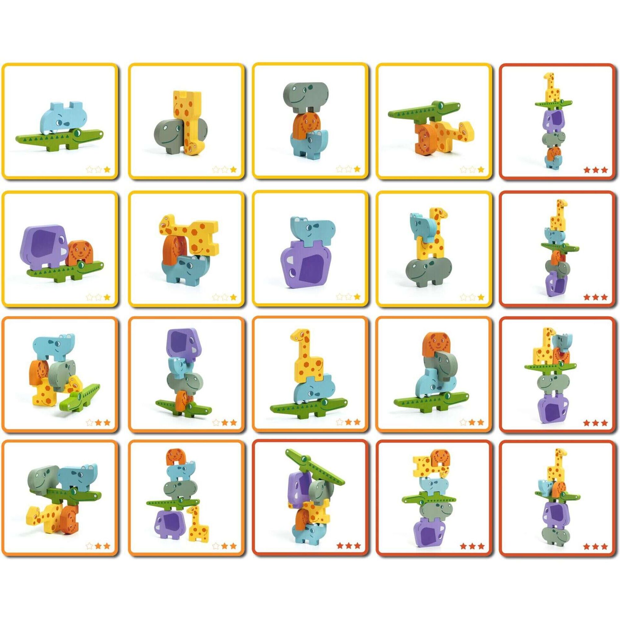 Djeco - Jogo Ze Totanimo de Equilibrar Animais