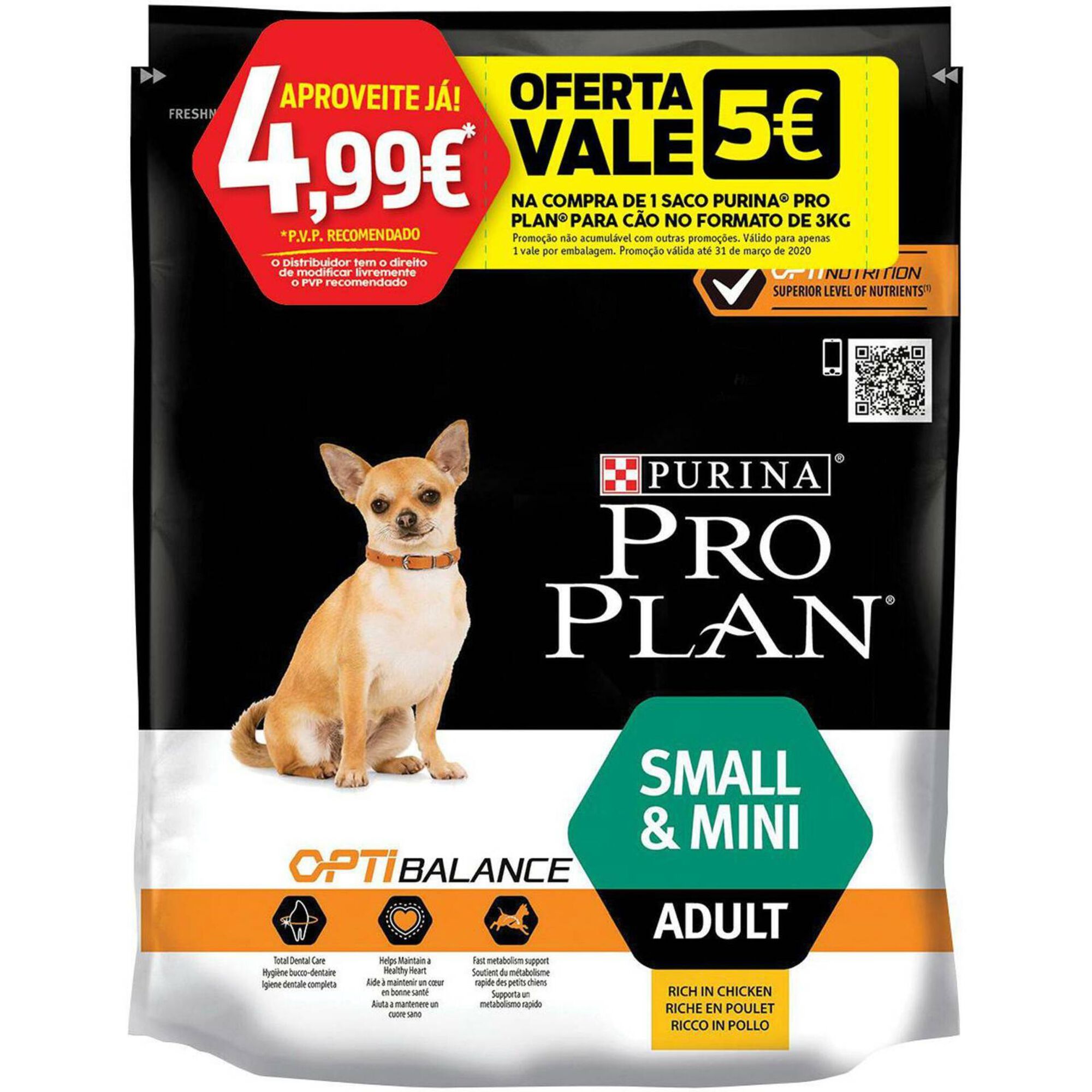 Ração para Cão Adulto Mini Frango Ração para Cão Adulto Mini Frango