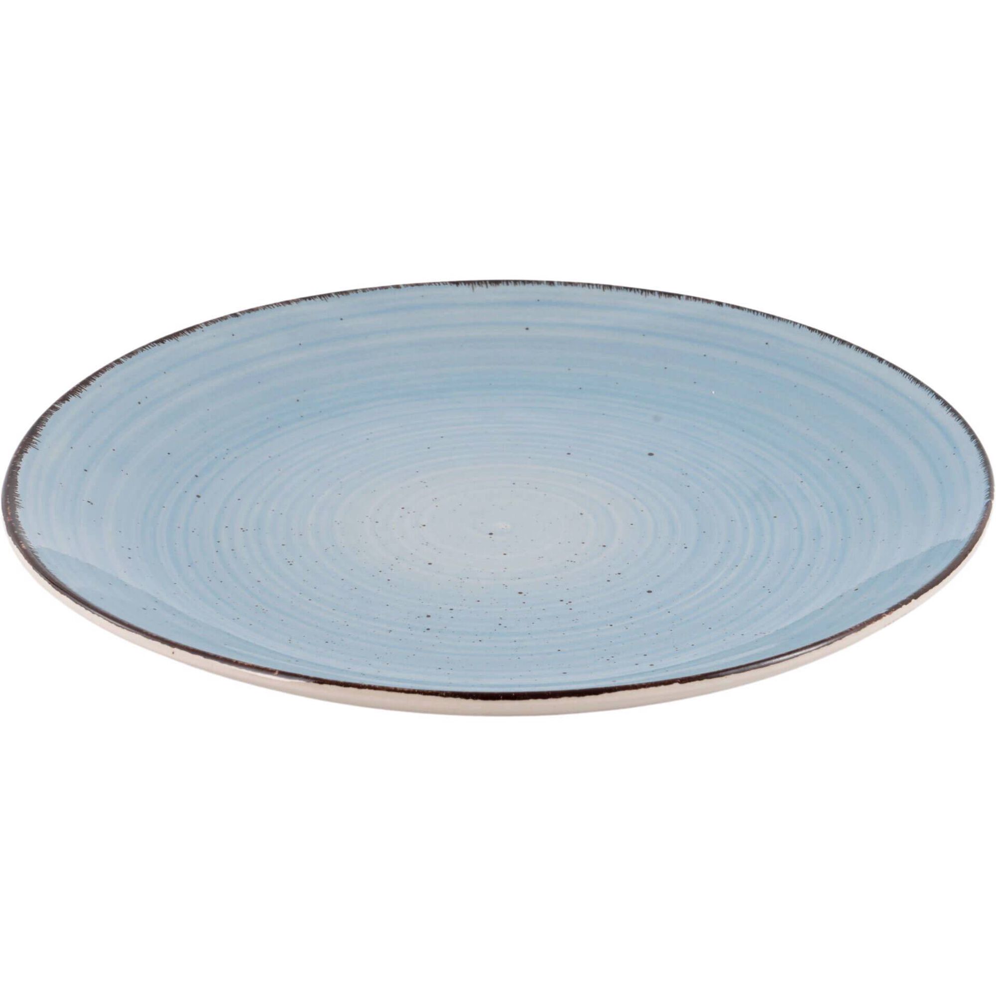 Servi&ccedil;o 4 Pessoas Handpainted Azul Silves Kasa