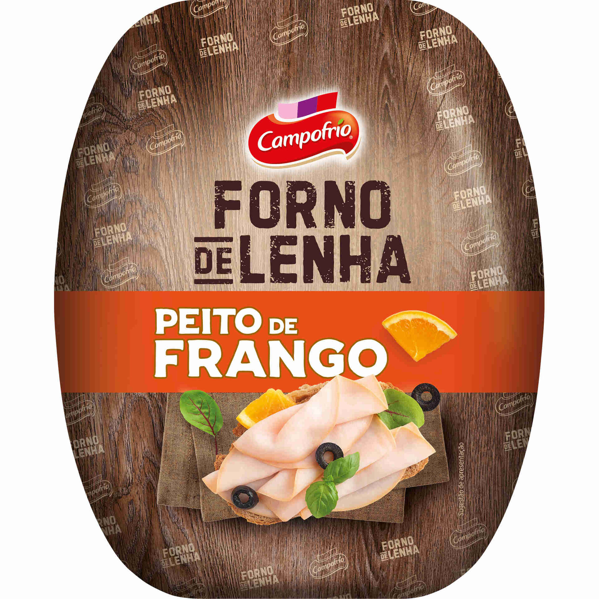 Fiambre de Peito de Frango Forno de Lenha Fatiado no Balcão