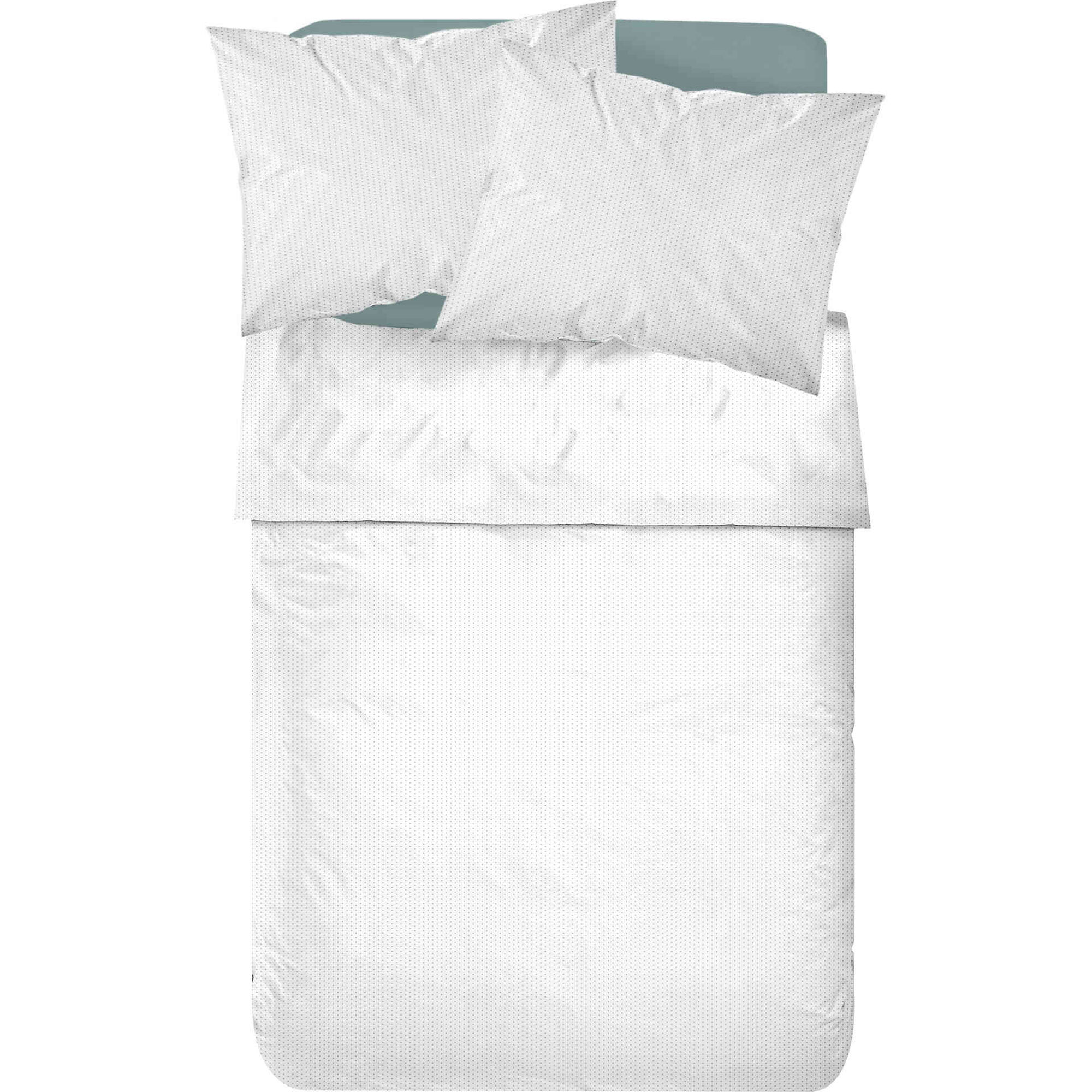 Conjunto Lençóis Microfibra Pintas Verde