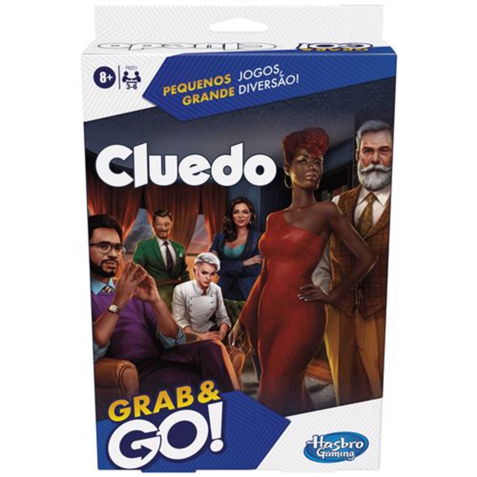 Jogo de Tabuleiro Cluedo Grab and Go