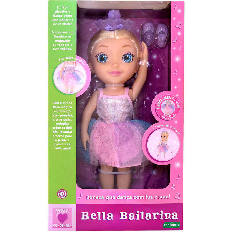 Concentra - Boneca Bella Bailarina
