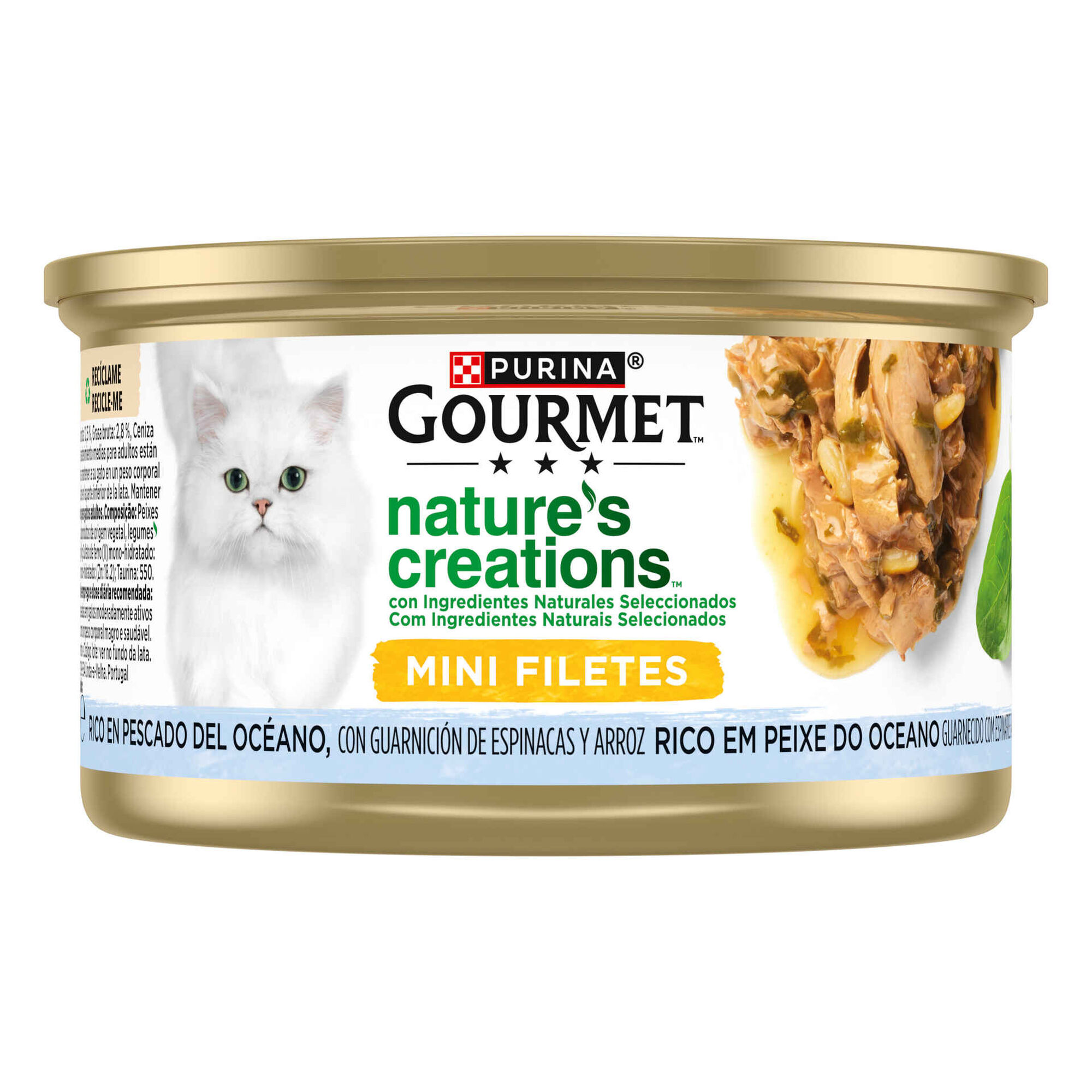 Comida Húmida para Gato Adulto Peixe Lata Comida Húmida para Gato Adulto Peixe Lata