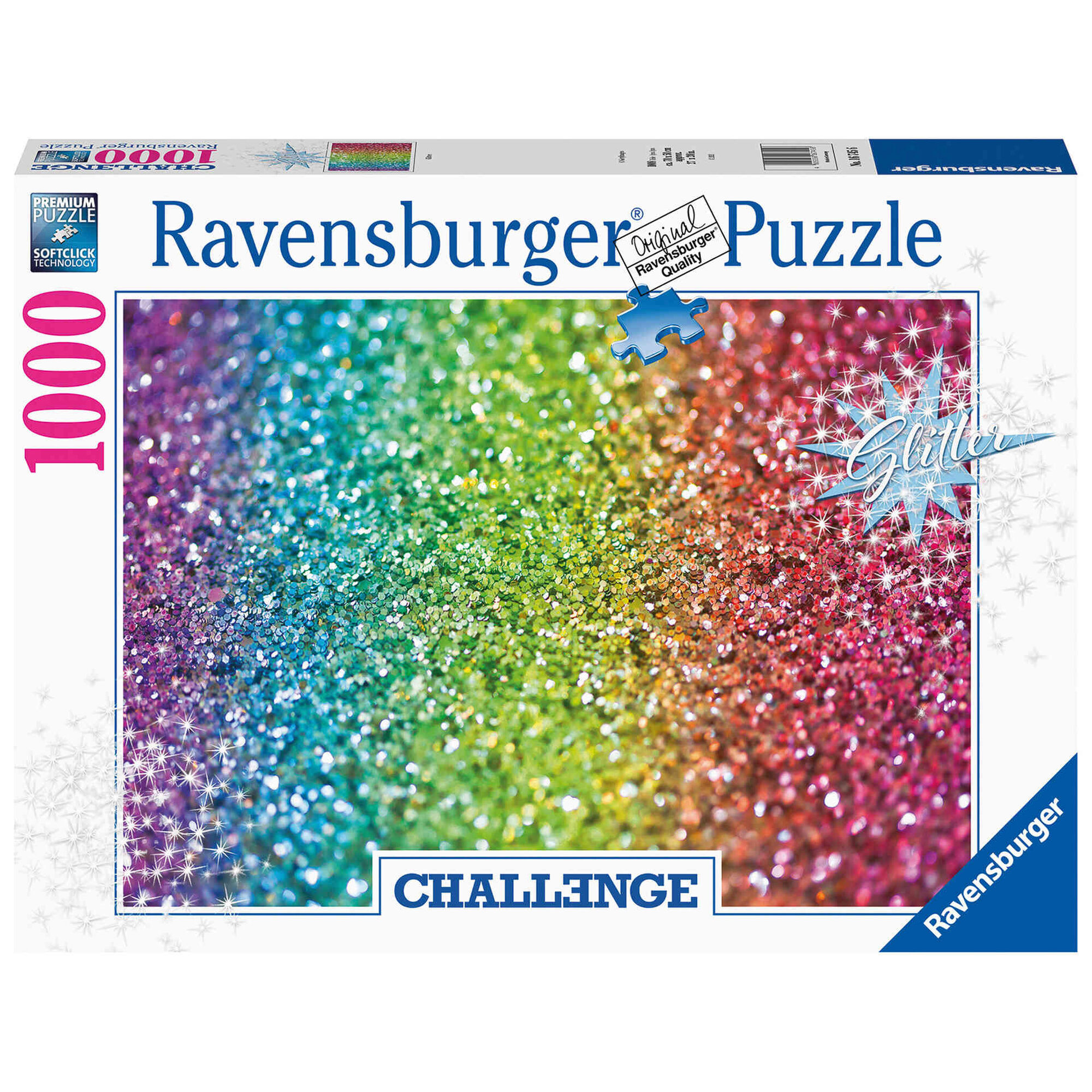 Puzzle Glitter Challenge 1000 Peças