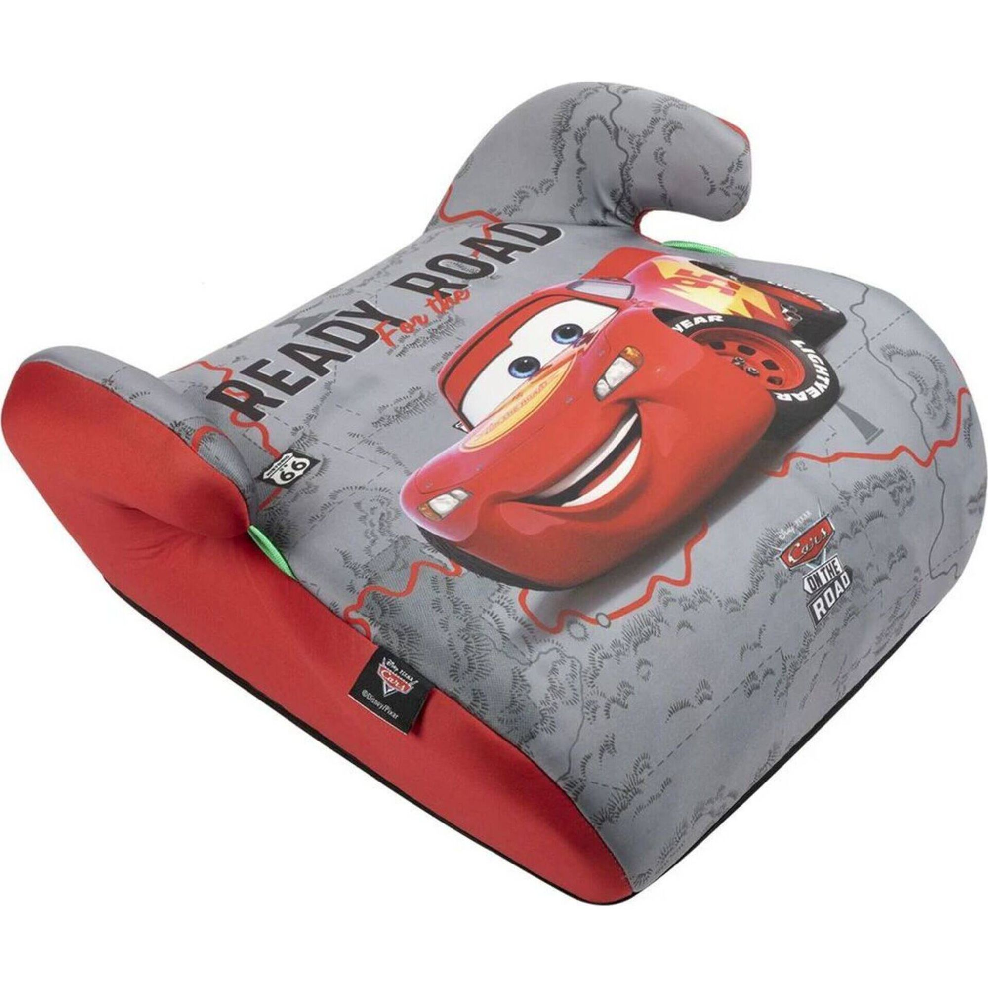 Assento Auto I-Size 125-150cm Cars Cinza e Vermelho Disney