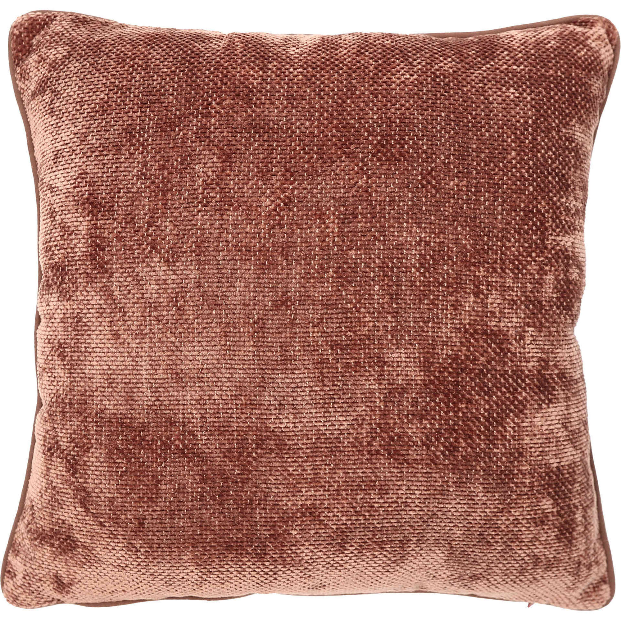 Almofada Chenille Quadrada 45x45cm Laranja Kasa
