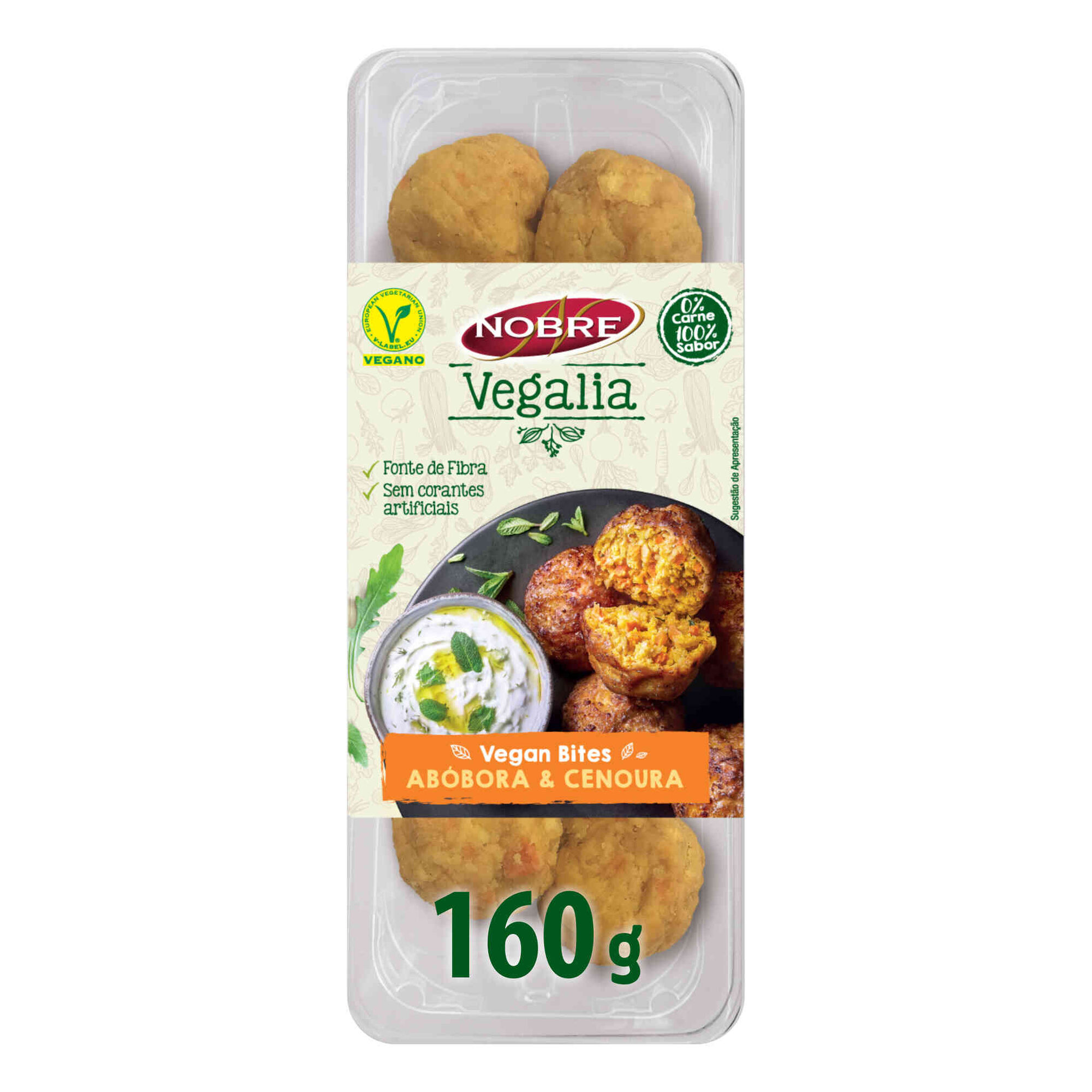Vegan Bites Abóbora & Cenoura Vegan Bites Abóbora & Cenoura