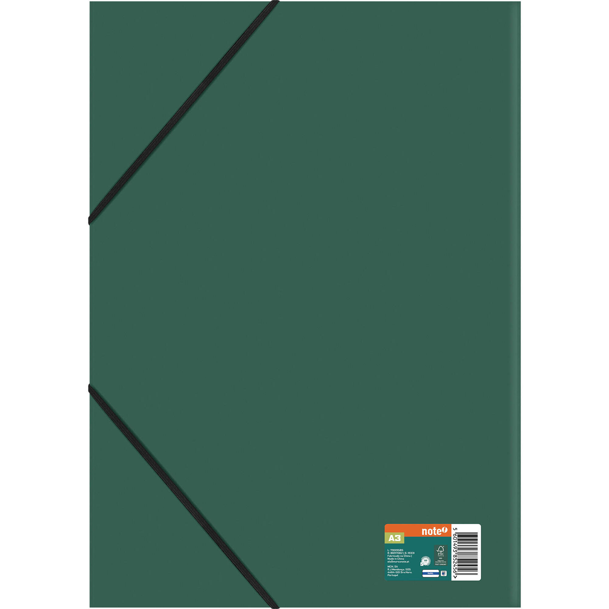 Capa com El&aacute;stico A3 (v&aacute;rias cores) Note!