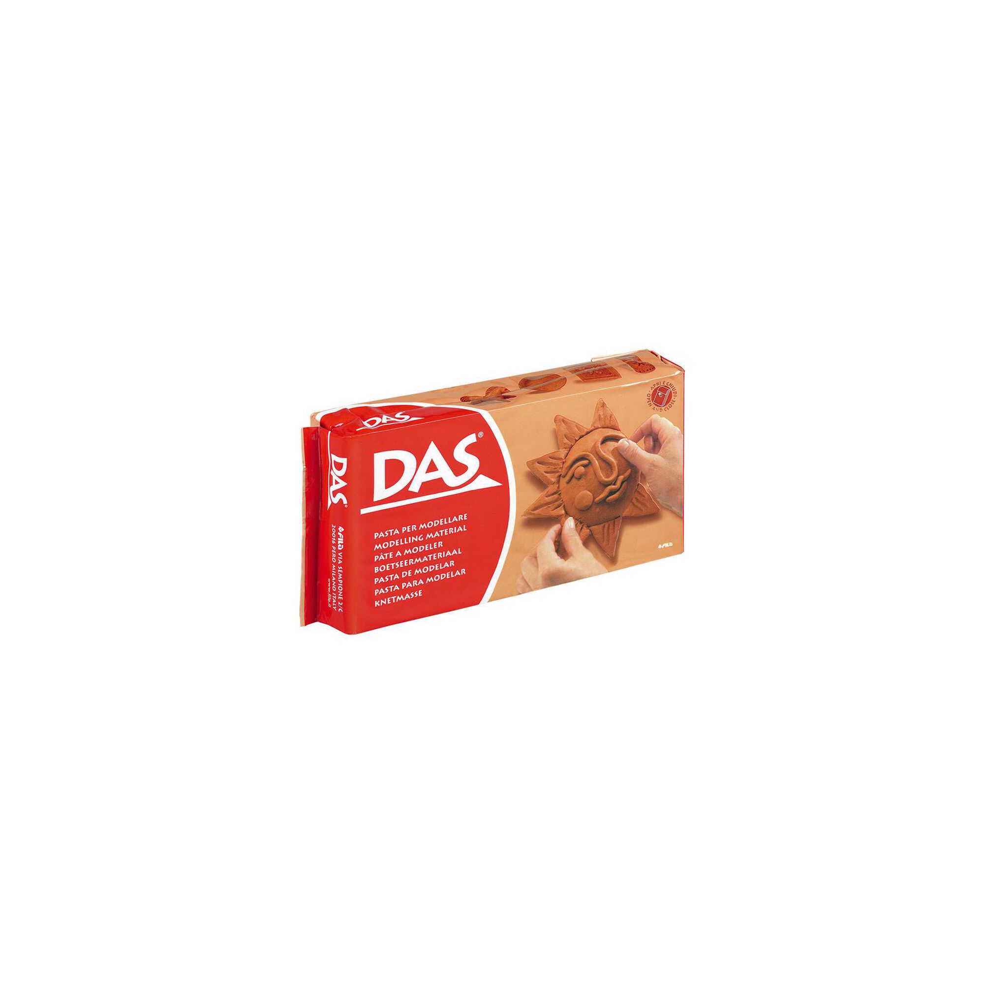 Pasta de Modelar Terracota 500g Das