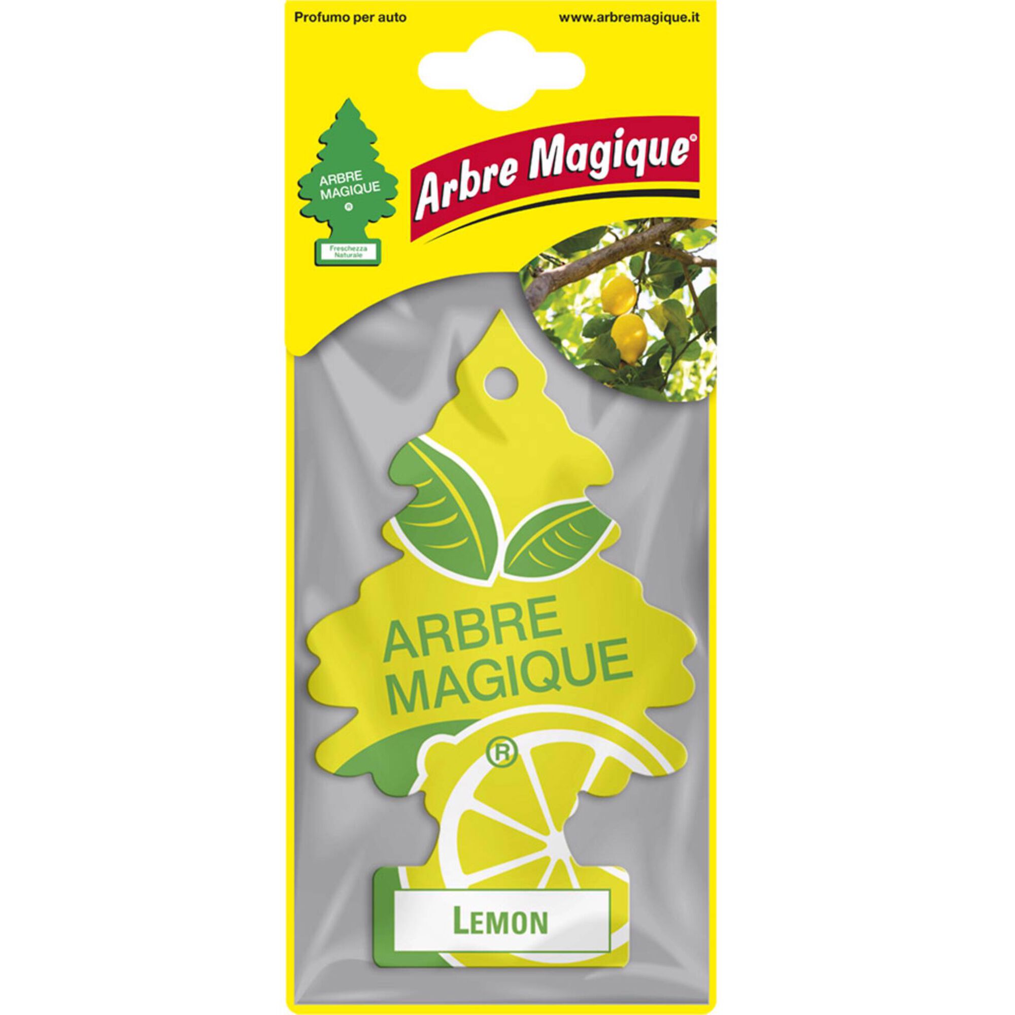 Ambientador Auto Pendurar Cartão Limão