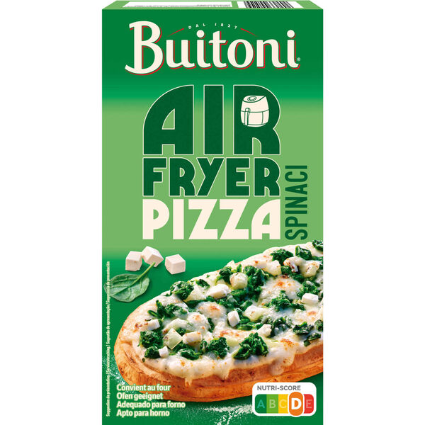 Pizza Espinafre Airfryer Buitoni