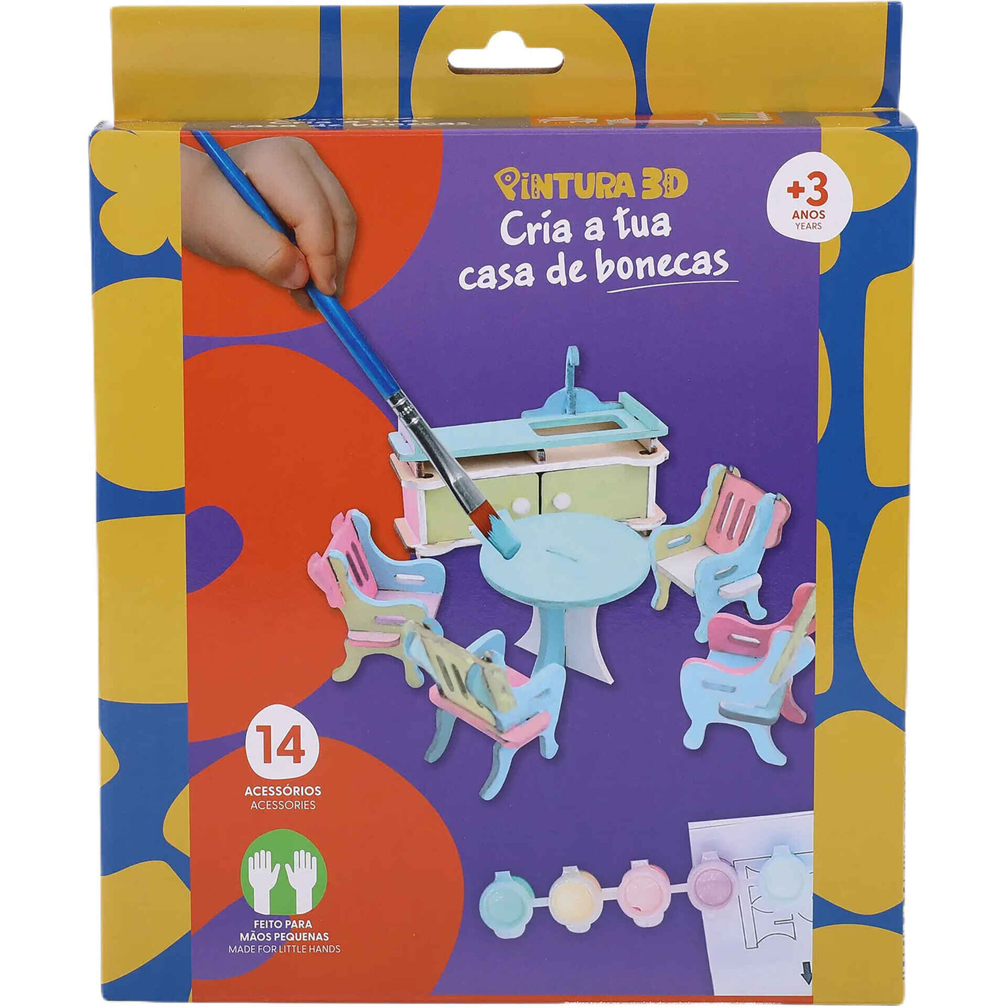 Kit Cria a Tua Casa de Bonecas