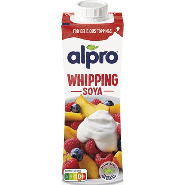 Creme Vegetal de Soja para Bater Alpro