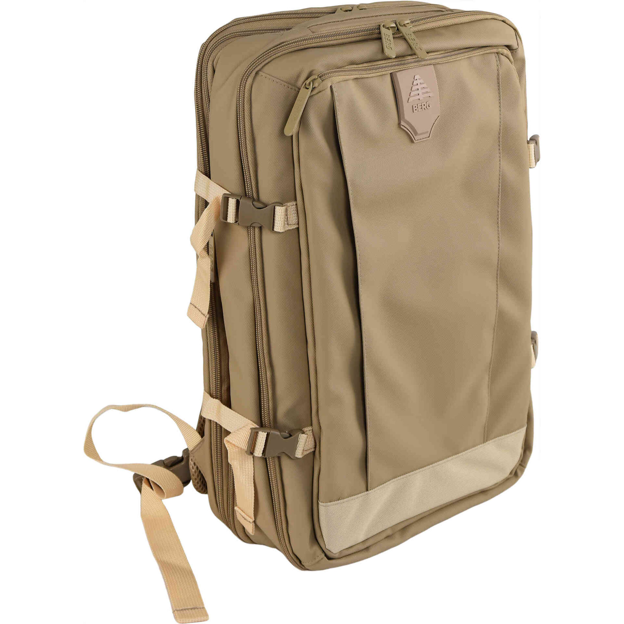 Mochila Extra-Expans&iacute;vel 20L-37L Bege