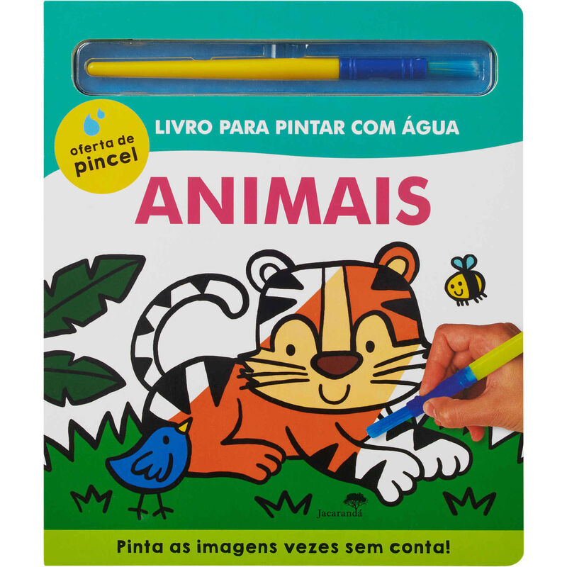 Animais - Livro para Pintar com Àgua de Vários Autores