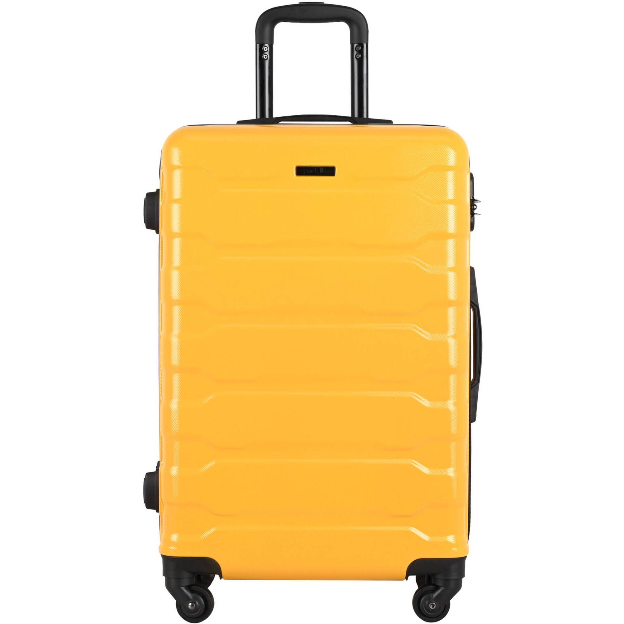 Conjunto 3 Malas de Viagem Santorini Cabine+M&eacute;dia+Grande Pack It