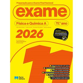 Preparação para o Exame Final Nacional 2026 - Física e Química A - 11.º Ano Preparação para o Exame Final Nacional 2026 - Física e Química A - 11.º Ano