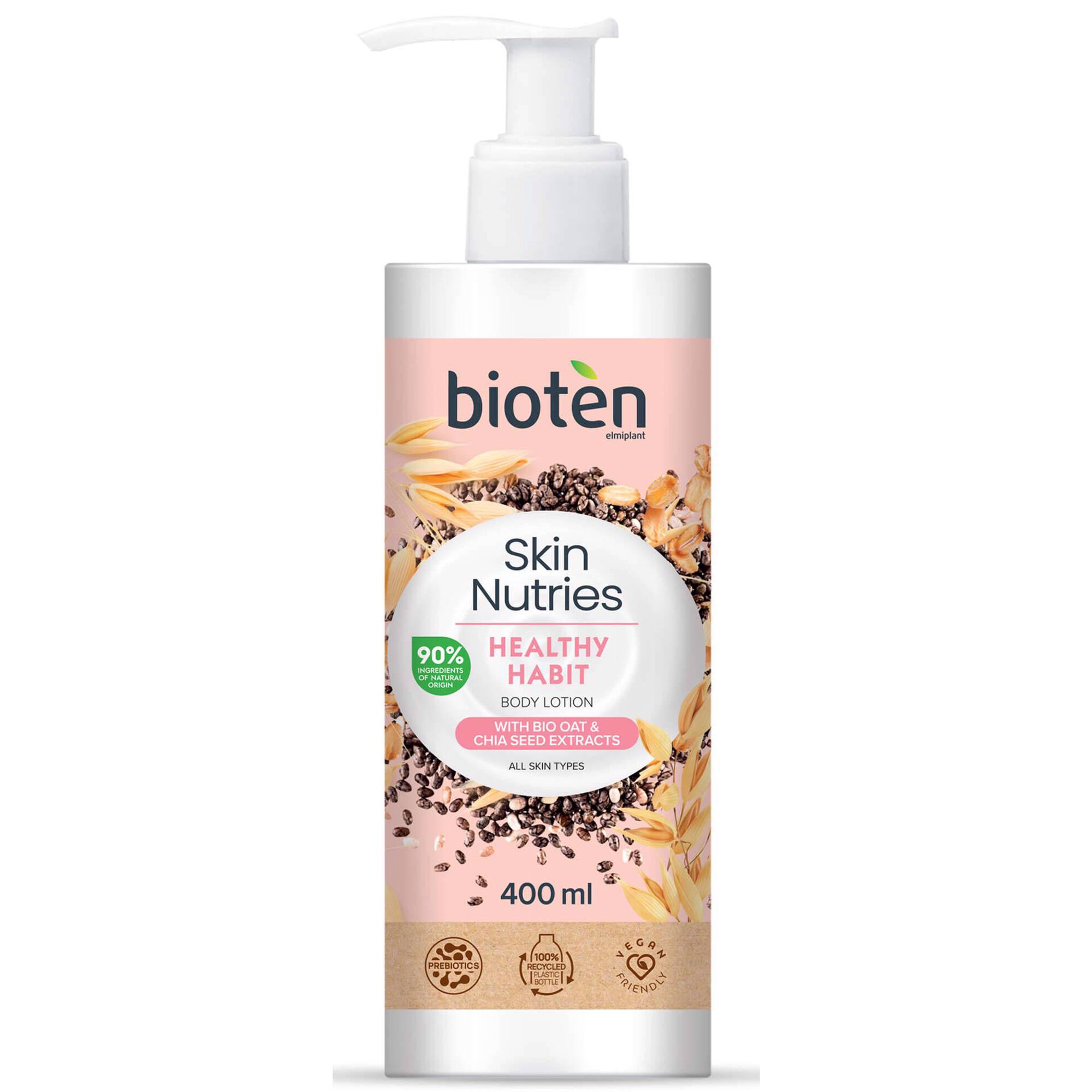 Loção Corpo Nutries Aveia e Chia