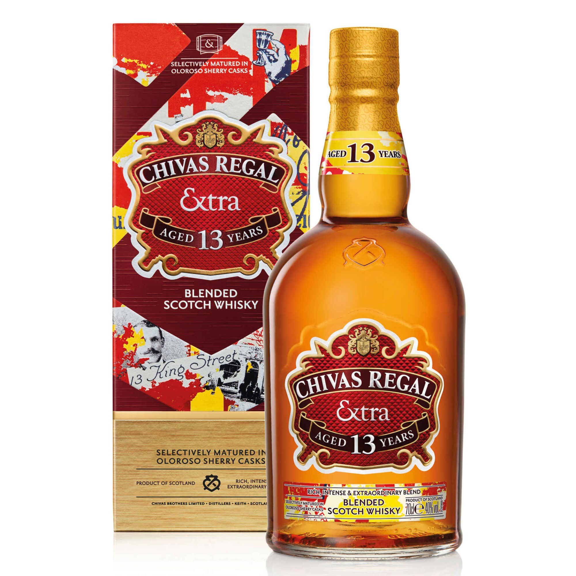 Whisky Scotch Chivas Regal Extra 13 Anos