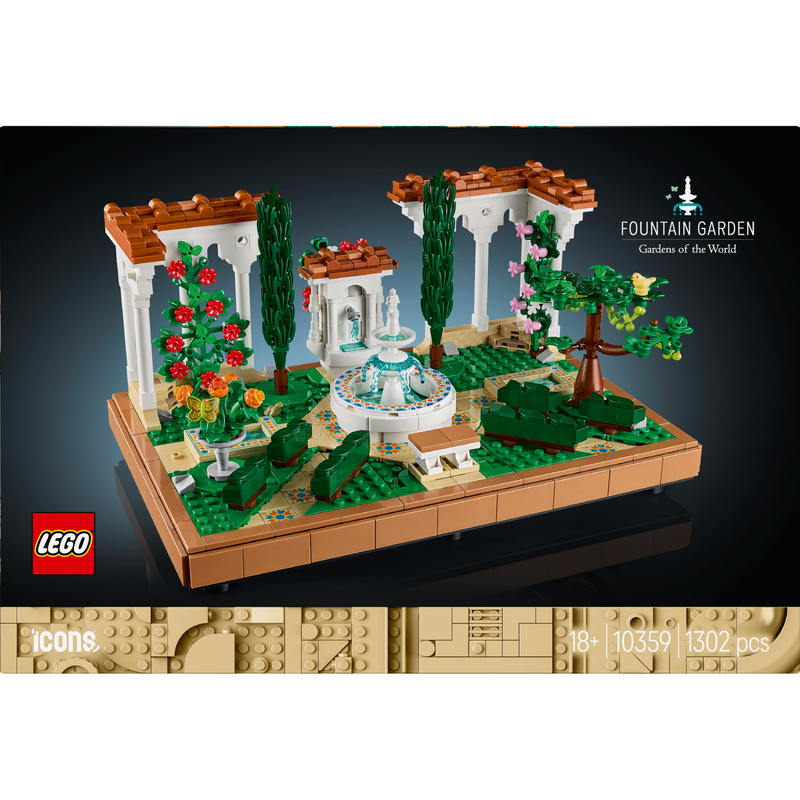 LEGO Icons - Jardim com Fonte - 10359