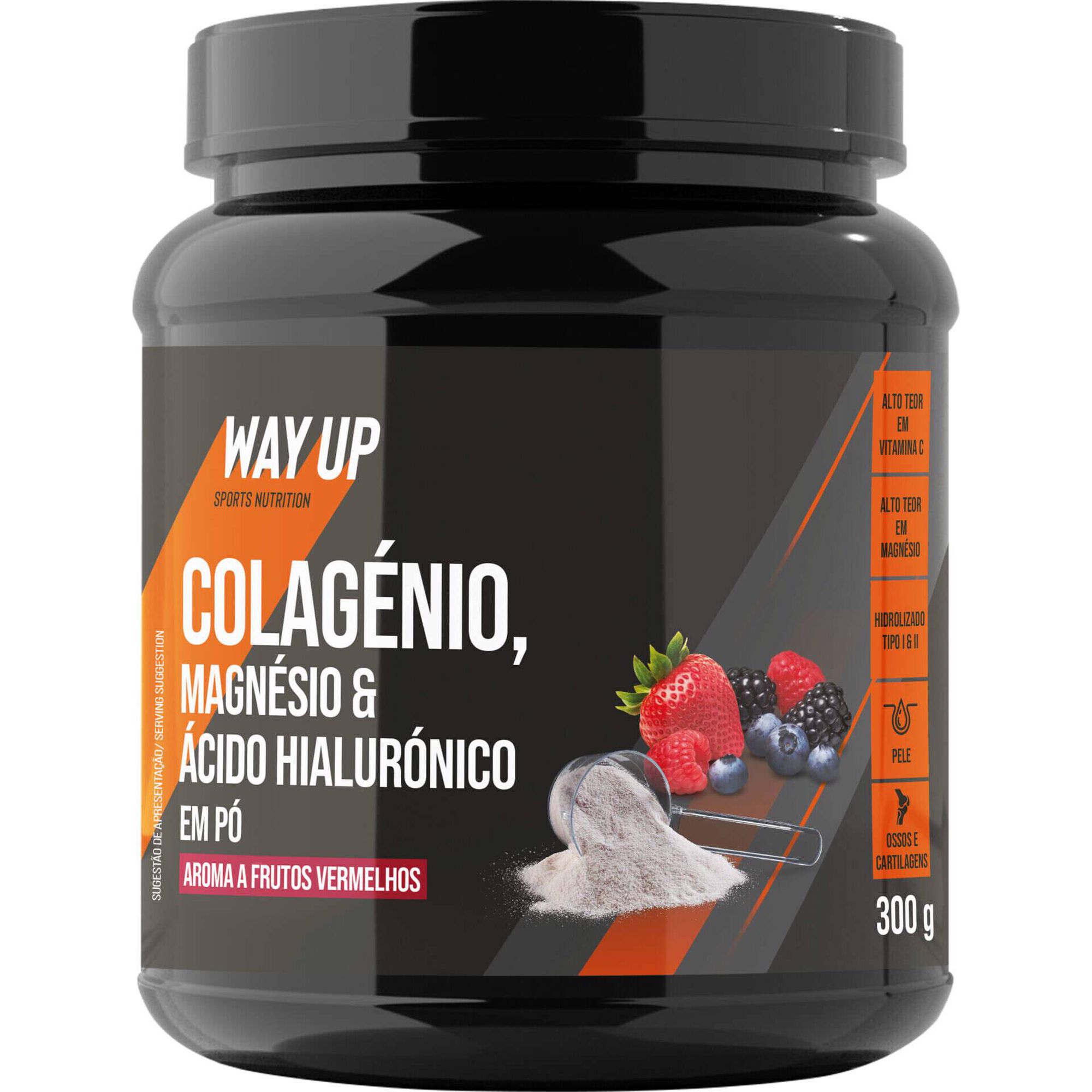Suplemento de Colag&eacute;nio, Magn&eacute;sio e &Aacute;cido Hialur&oacute;nico Way Up