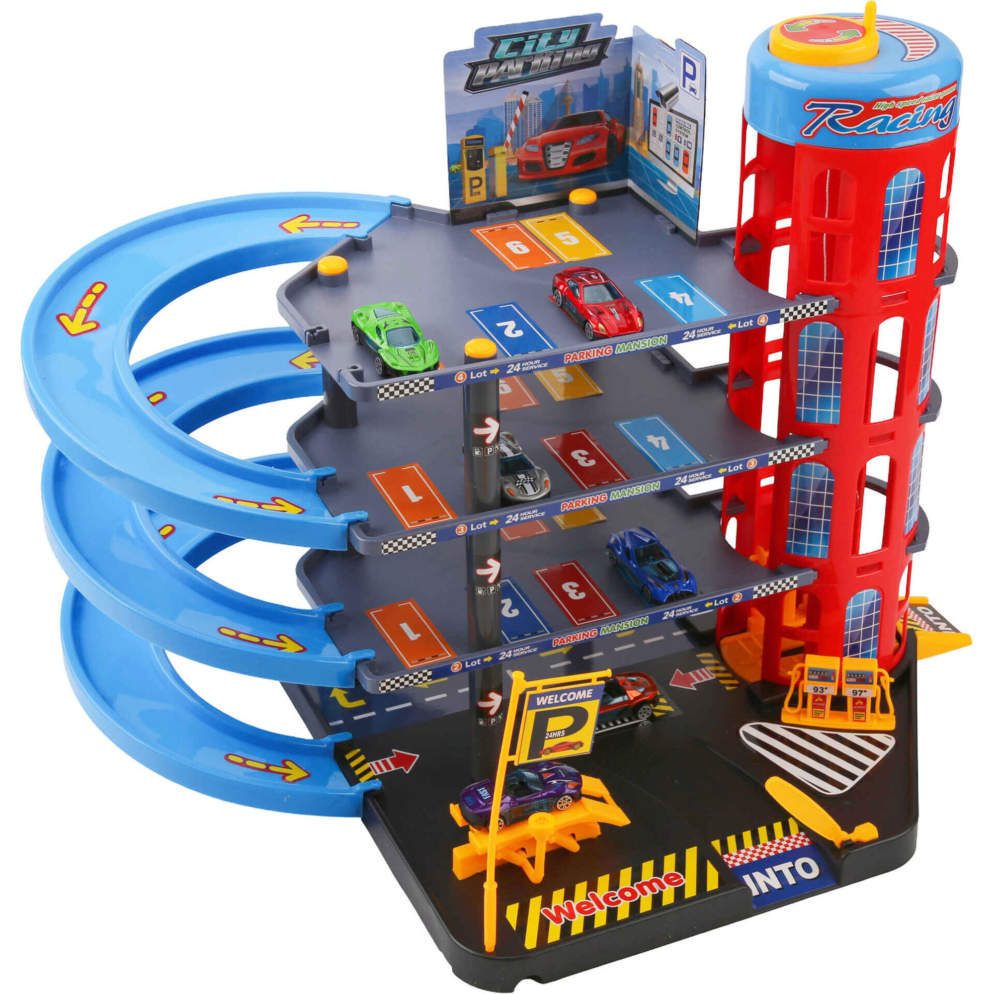Zoko Speed Wheels - Super Garagem 3 Pisos