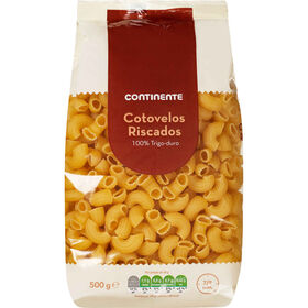 Massa Cotovelos Riscados Continente