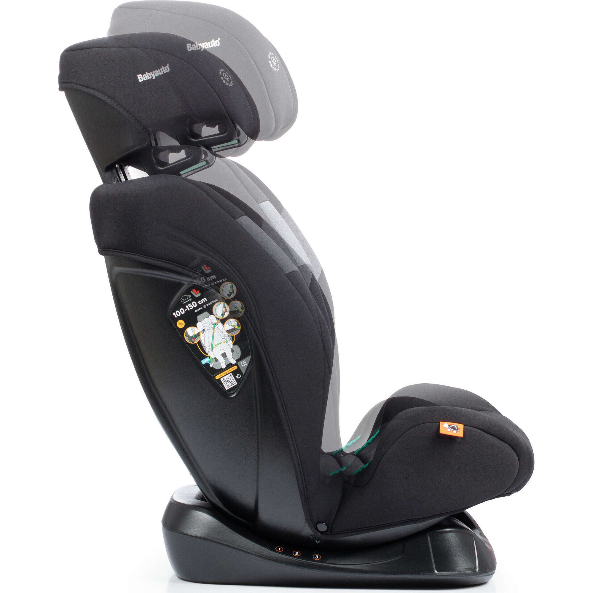 Cadeira Auto I-Size 100-150 Sokoa Belt Cinza Babyauto