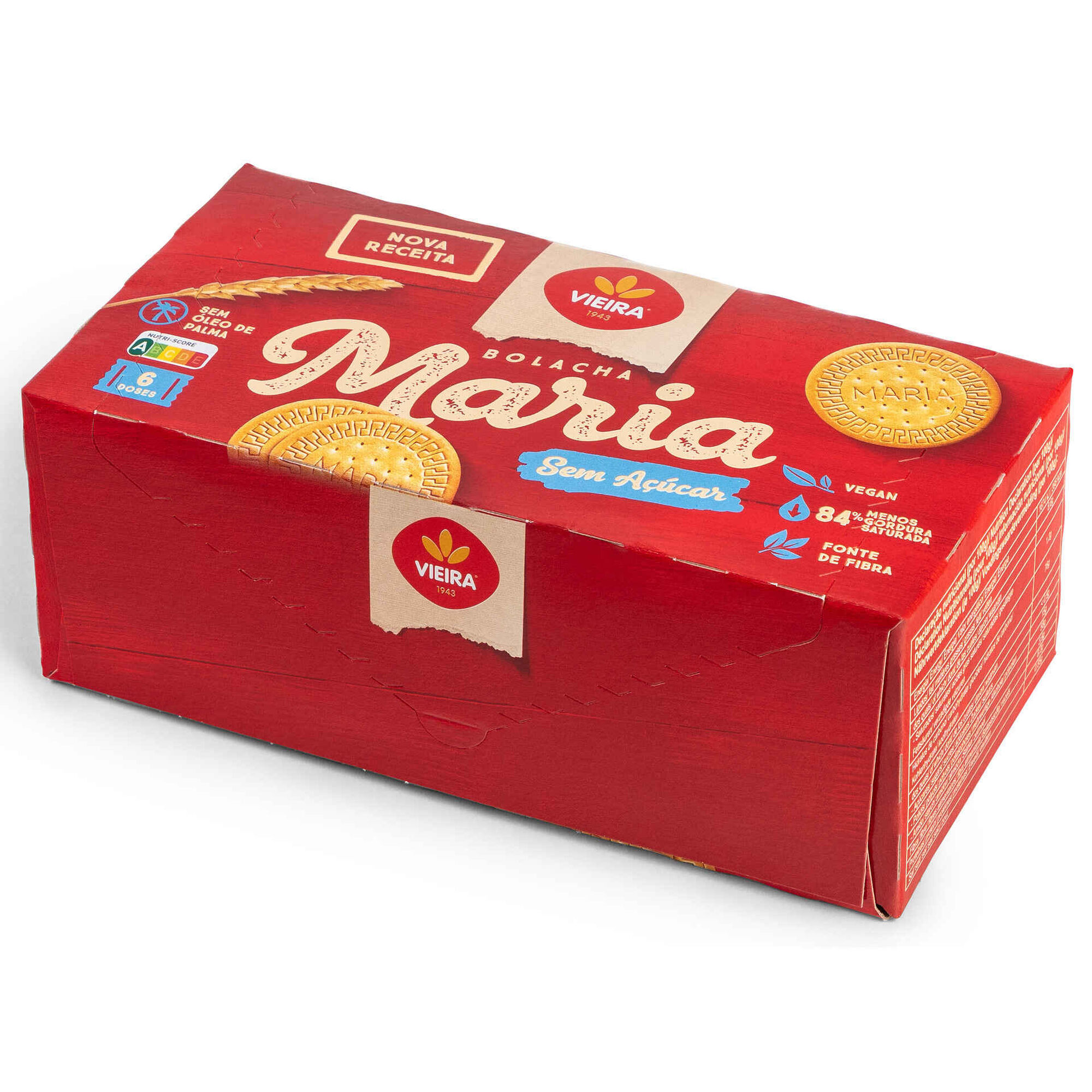 Bolachas Maria sem Adição de Açúcar