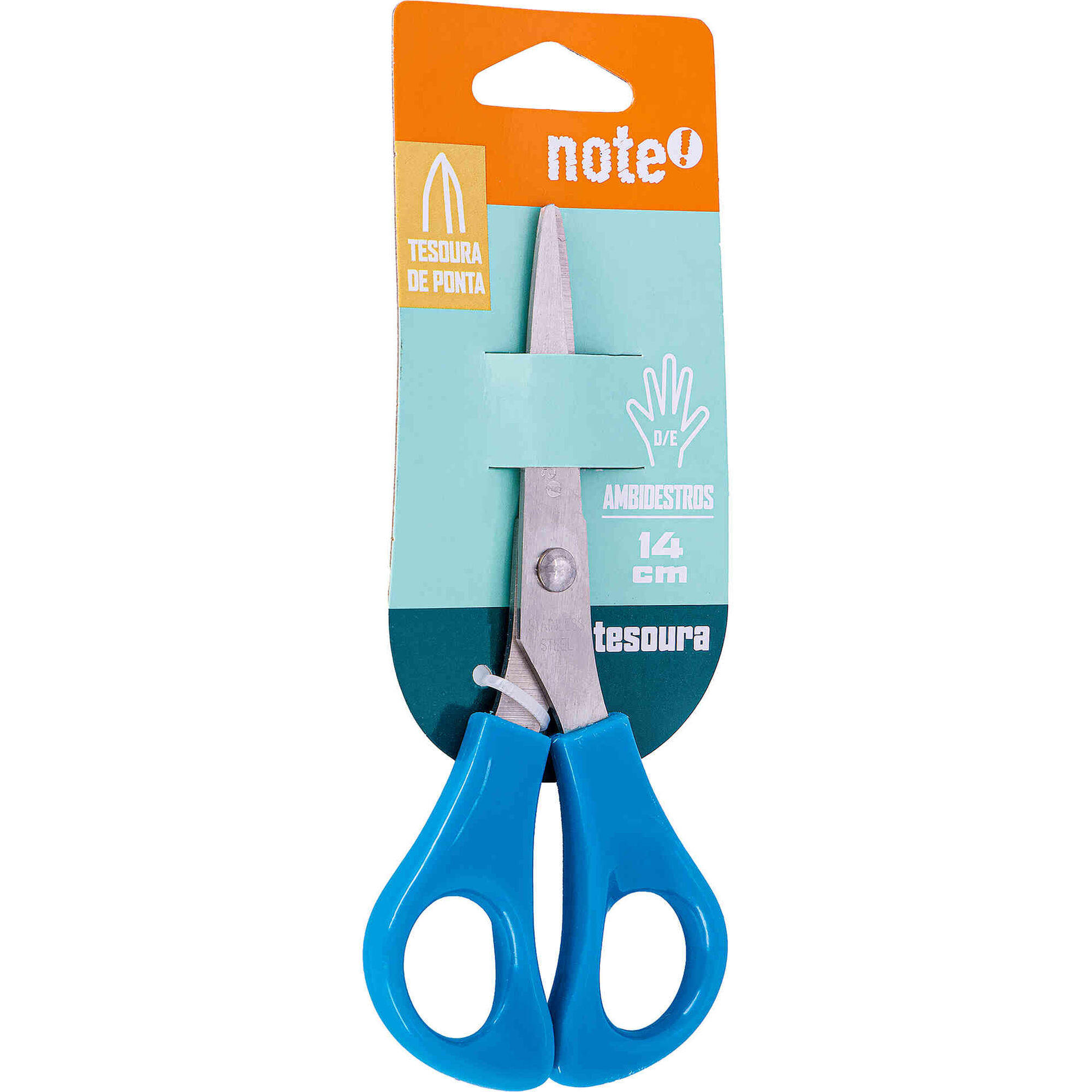 Tesoura Ambidestros 14cm Note!