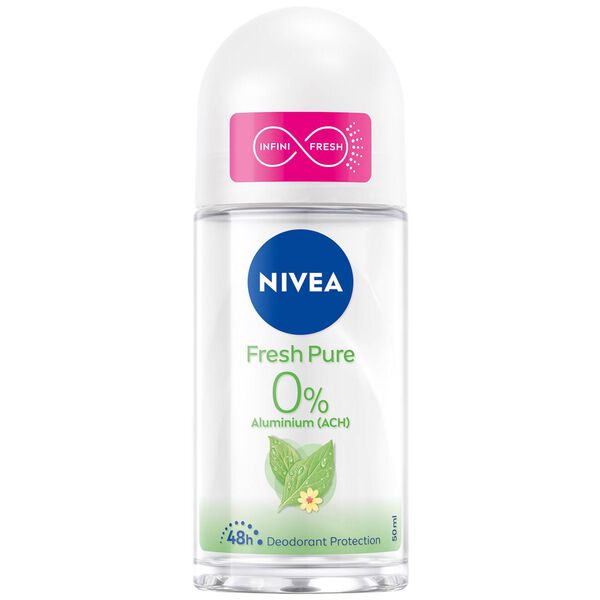 Desodorizante Roll On Pure & Natural Nivea