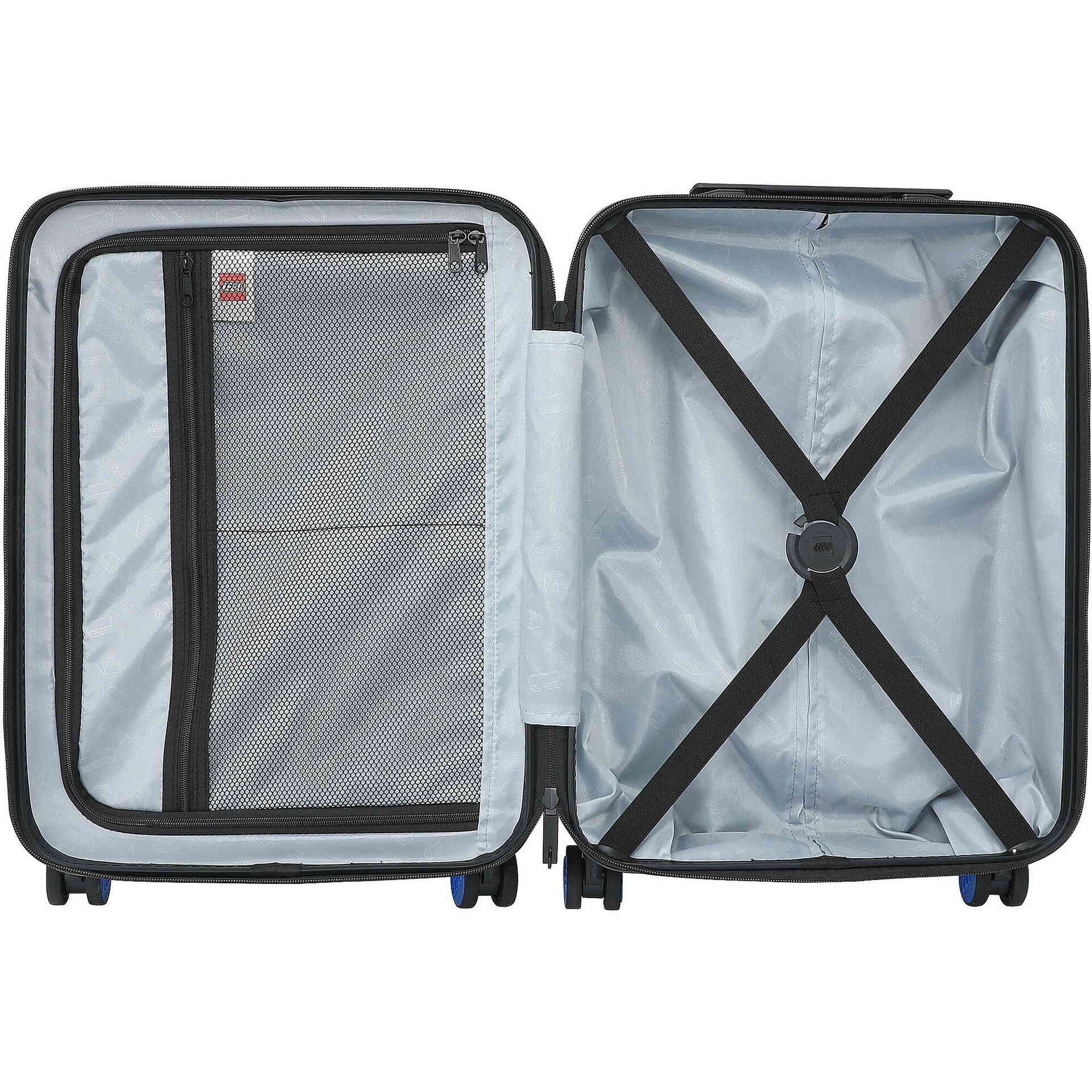 Mala de Cabine 4 Rodas Azul Brick