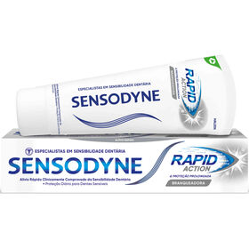 Pasta de Dentes Sensibilidade Rapid Action Branqueadora Sensodyne