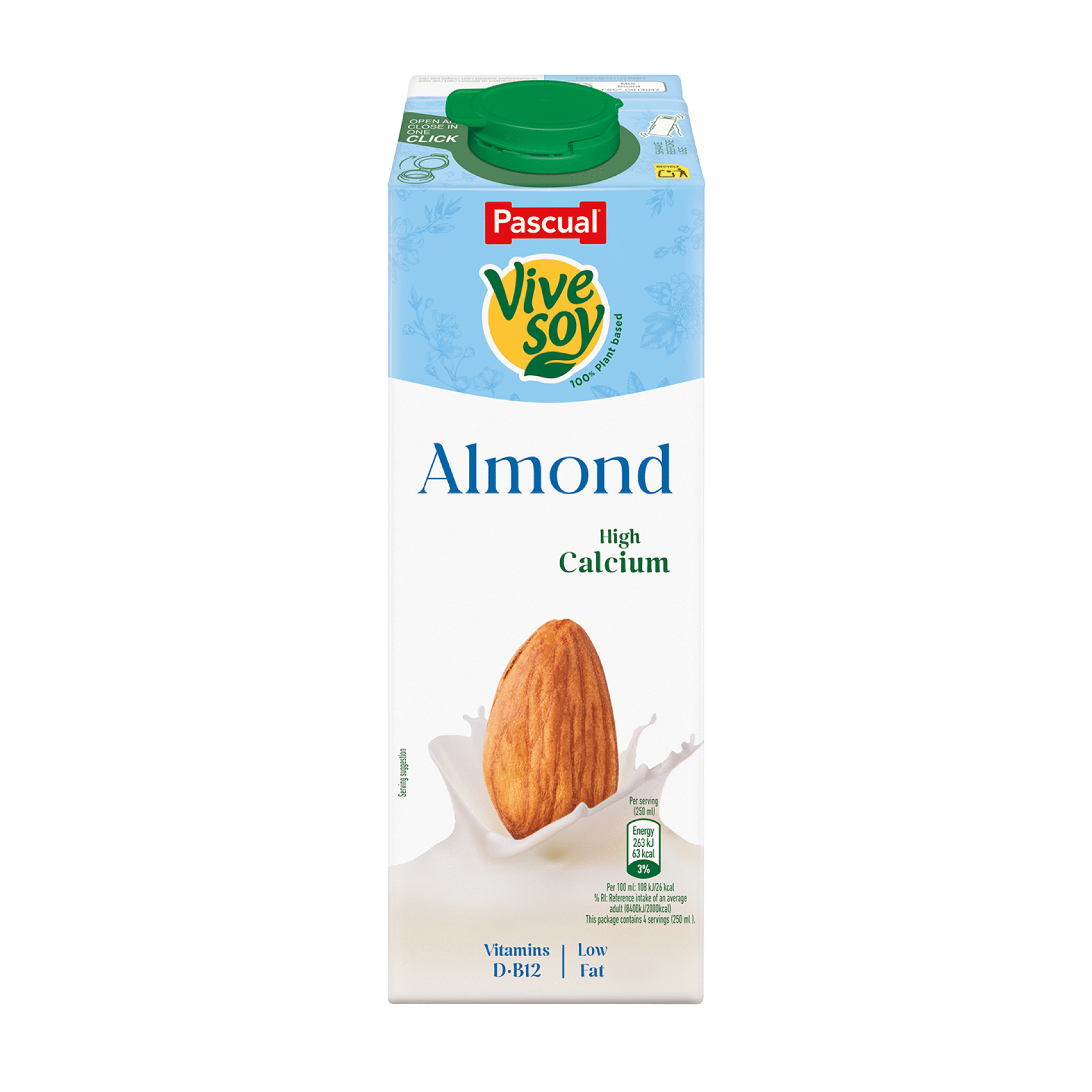 Bebida Vegetal de Amêndoa Bebida Vegetal de Amêndoa