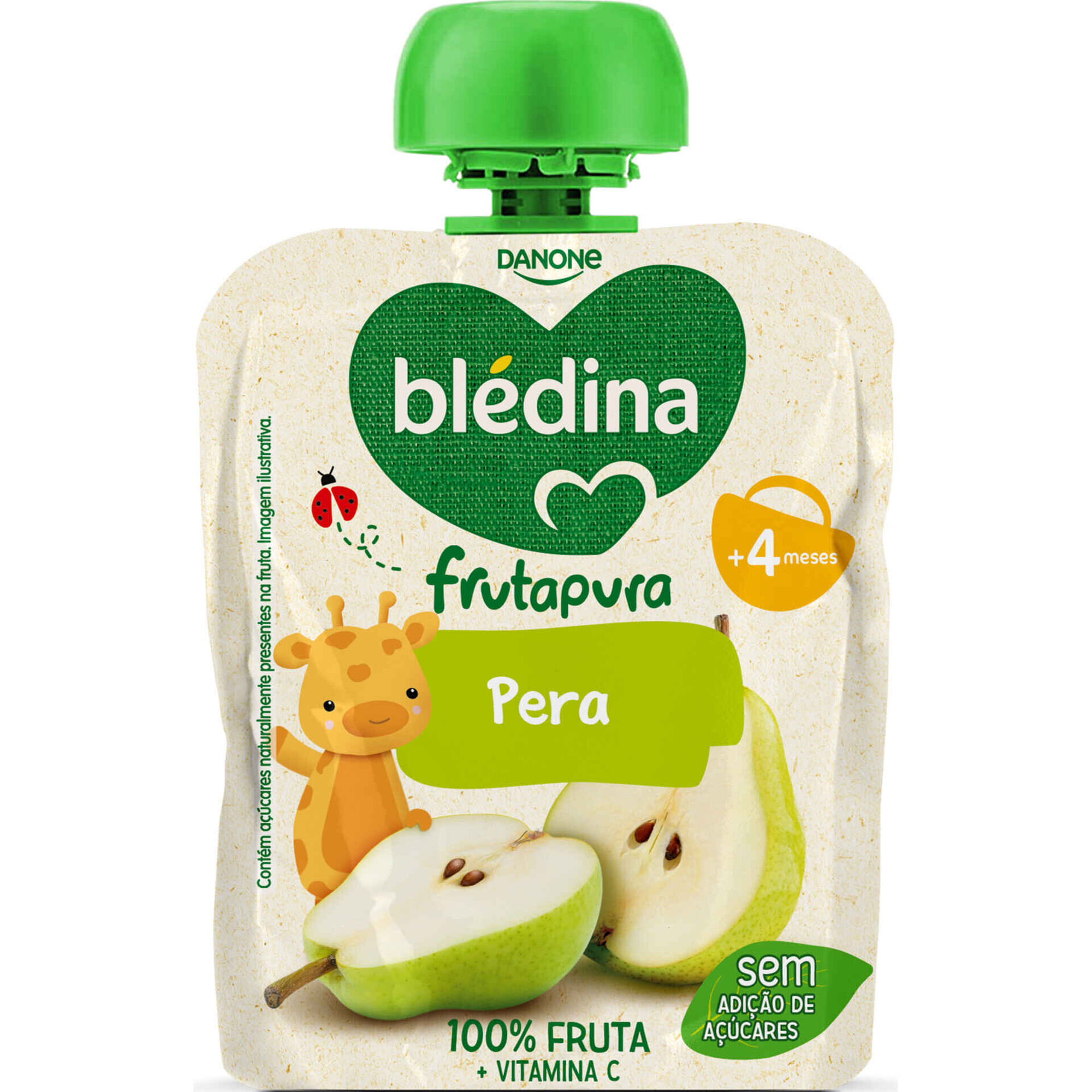 Saqueta de Fruta Pera +4M