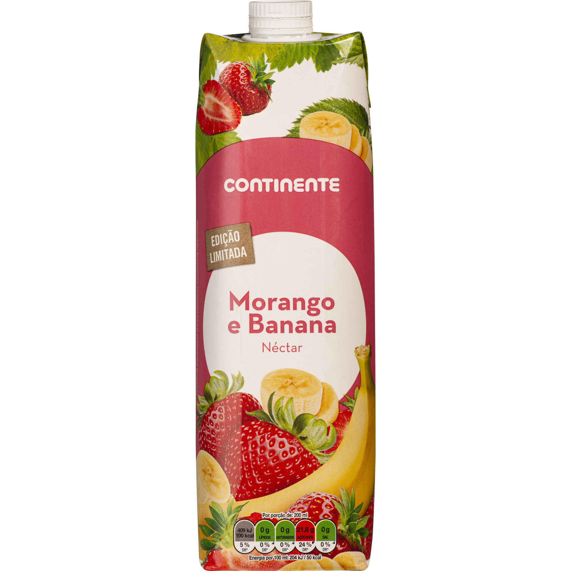 Néctar Morango e Banana