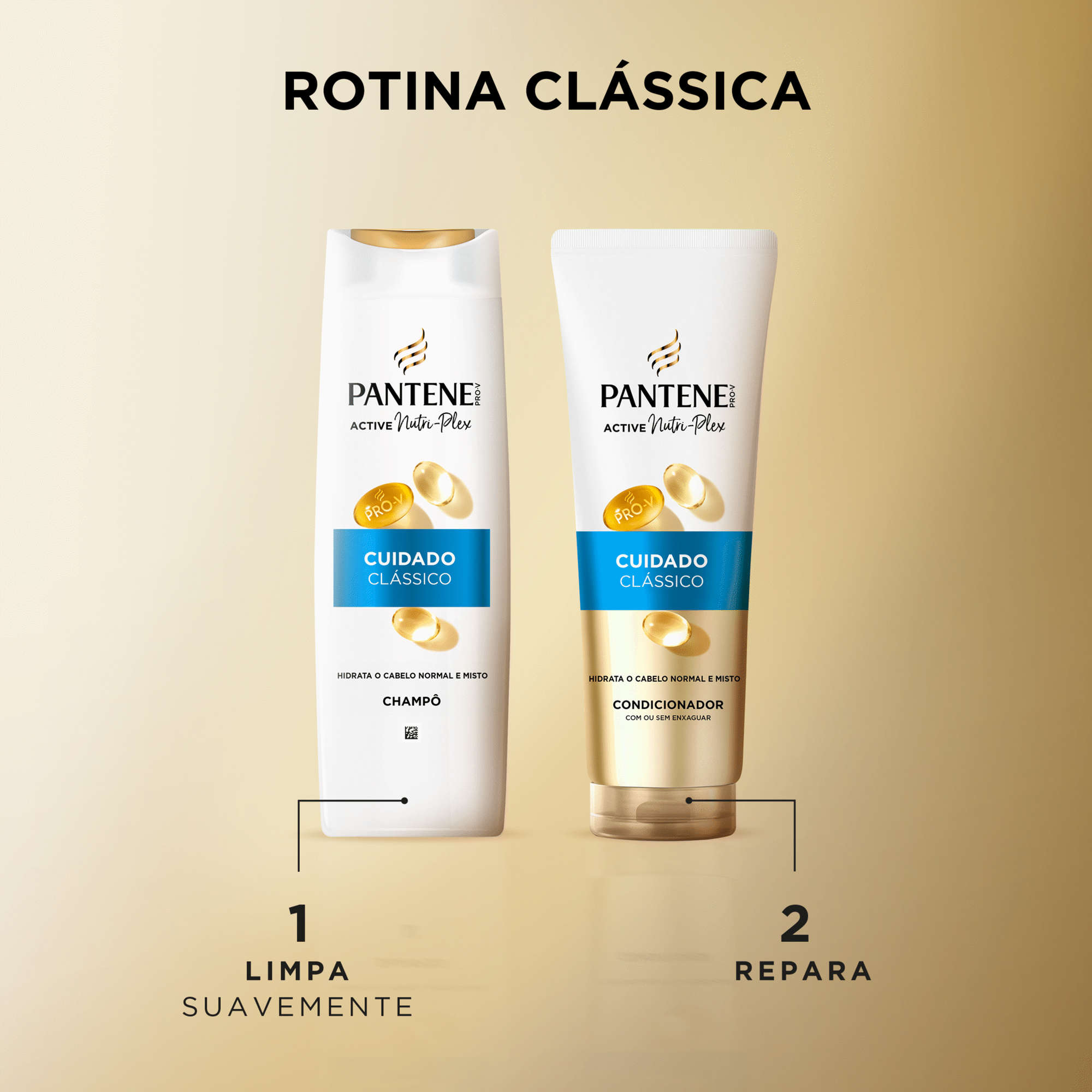 Condicionador Pro-V Active Nutri-Plex Cuidado Clássico Condicionador Pro-V Active Nutri-Plex Cuidado Clássico